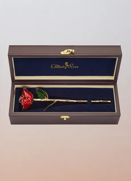 Glazed rose