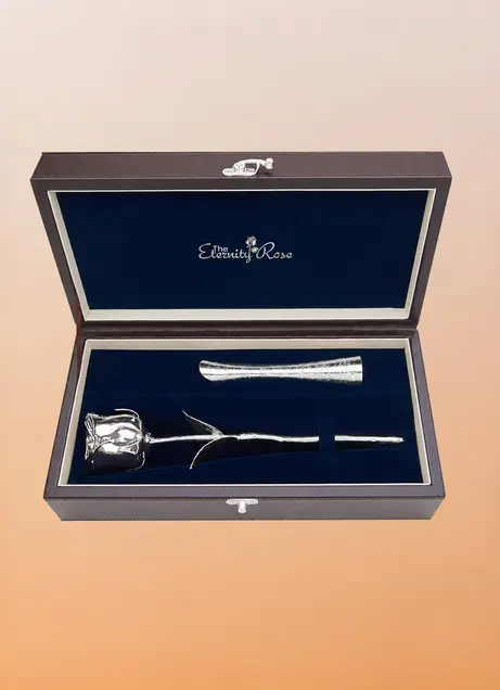 Rose and vase set
